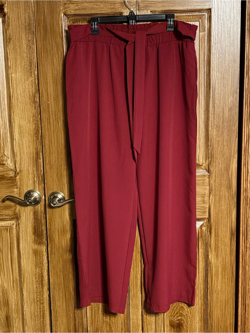 NWT Flowy Wide Leg Palazzo High Waisted Work Summer Beach Lounge Pocket Pants